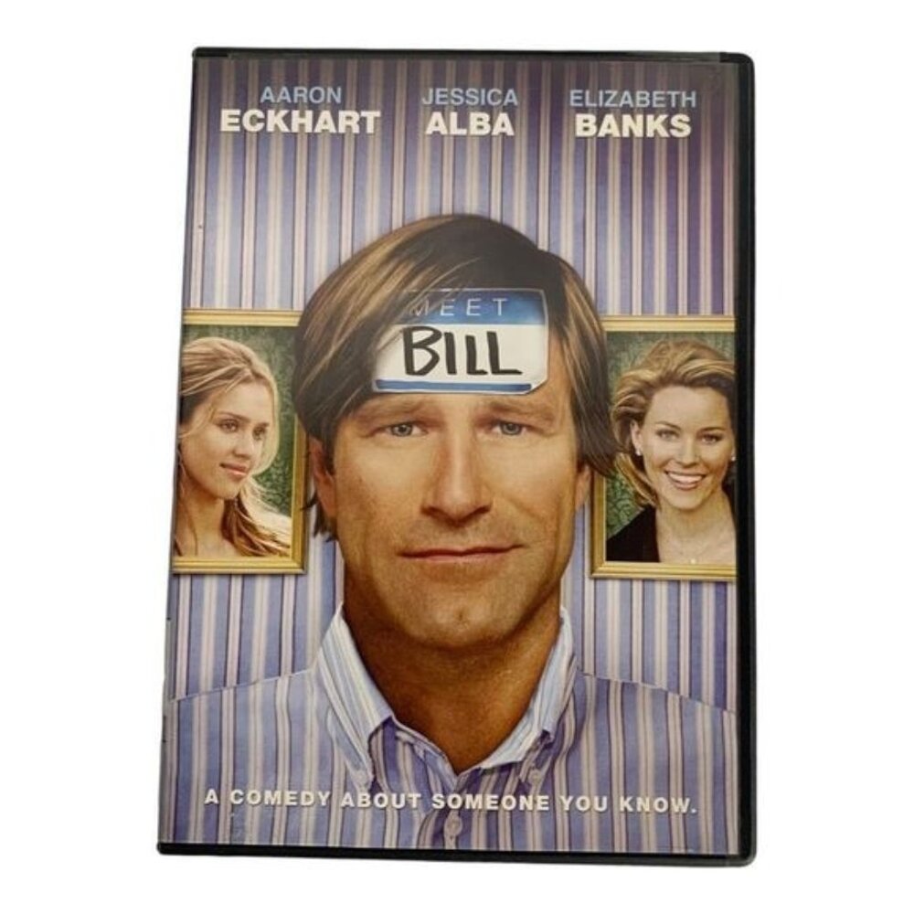 Meet Bill DVD Comedy Film Starring Aaron Eckhart Jessica Alba & Elizabeth Banks